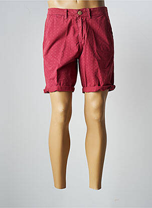 Short multipoches taille normale rouge LEE COOPER homme