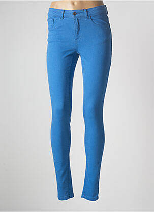 Pantalon slim bleu B.YOUNG pour femme