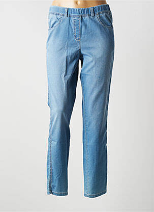Jeans coupe slim slim taille normale bleu ADELINA BY SCHEITER femme