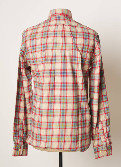 Chemise manches longues beige EL GANSO pour homme