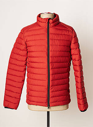Doudoune poches sans capuche orange ECOALF homme