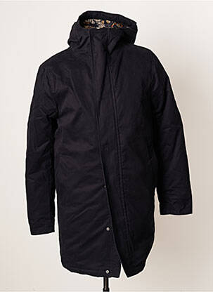 Parka manches longues a capuche bleu DSTREZZED homme