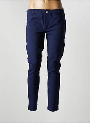 Pantalon slim stretch taille normale bleu GUESS femme