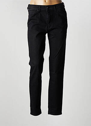 Jeans coupe slim slim taille haute noir FIVE femme
