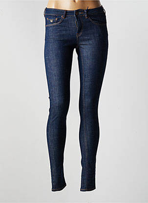 Jeans skinny tissage brut taille normale bleu MAISON SCOTCH femme