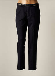 Pantalon slim tissage popeline taille normale bleu SCOTCH & SODA femme