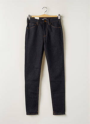 Jeans skinny tissage brut taille normale bleu SCOTCH & SODA femme