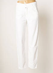 Pantalon chino blanc FIVE pour femme seconde vue