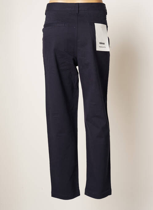 Pantalon chino bleu MINIMUM pour femme