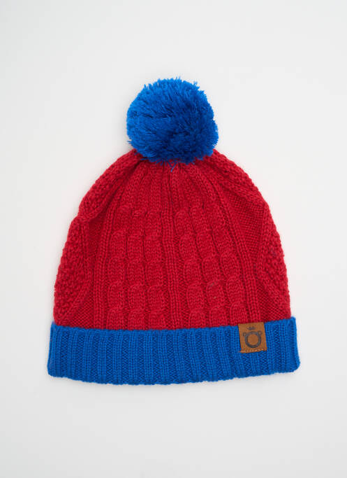 Bonnet rouge DAGO BEAR pour homme