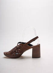 Sandales/Nu pieds marron FRU.IT pour femme seconde vue