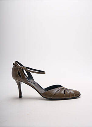 Sandales/Nu pieds vert P. VERDI pour femme