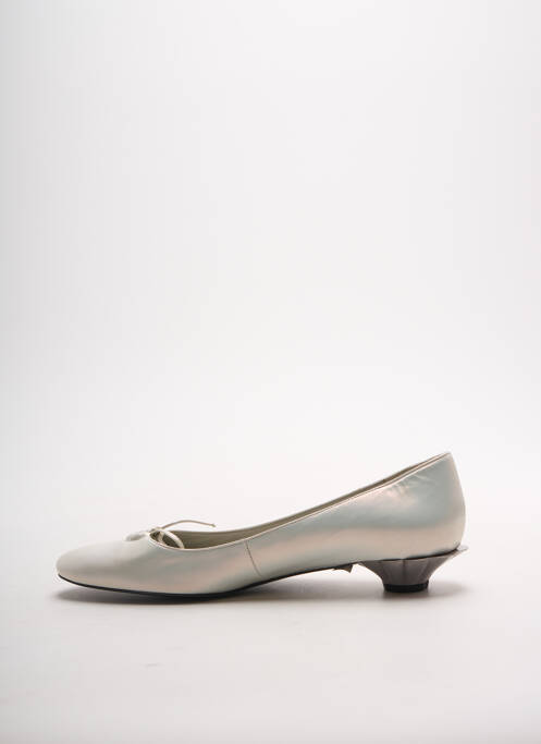 Ballerines blanc CHARLES JOURDAN pour femme
