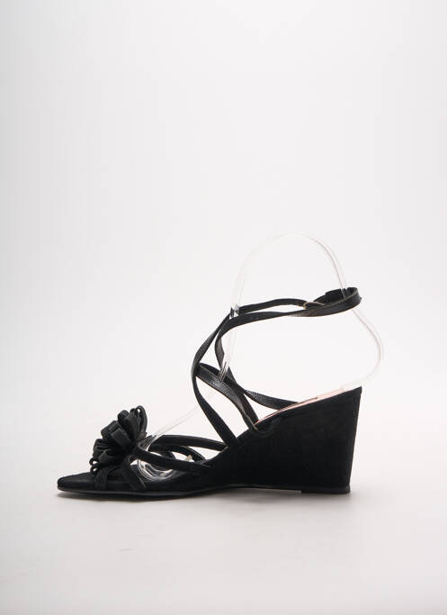 Sandales/Nu pieds noir ACCESSOIRE DIFFUSION pour femme