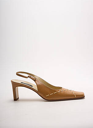 Sandales/Nu pieds marron P. VERDI pour femme