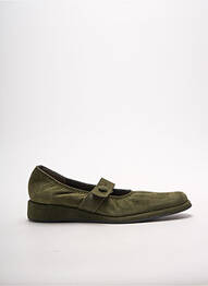 Ballerines type de semelle amortissante talon plat jusqu'à 3cm vert ACCESSOIRE DIFFUSION femme