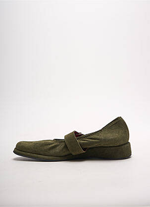 Ballerines type de semelle amortissante talon plat jusqu'à 3cm vert ACCESSOIRE DIFFUSION femme