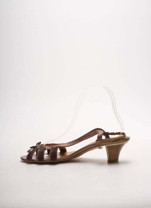 Sandales/Nu pieds marron ESPACE pour femme