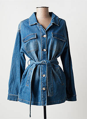 Veste femme en clearance jean pas cher