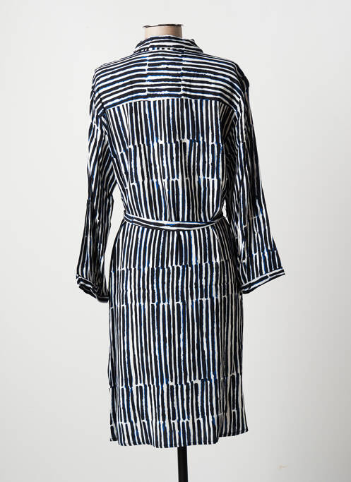 Robe mi-longue noir MICHA femme