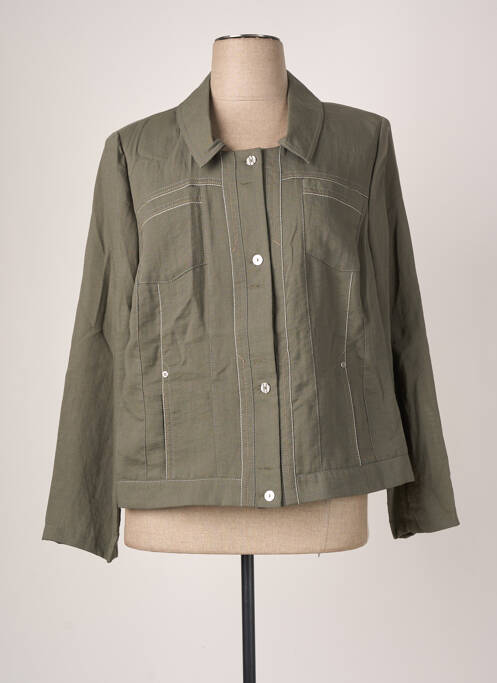 Veste casual vert CHRISTINE LAURE pour femme