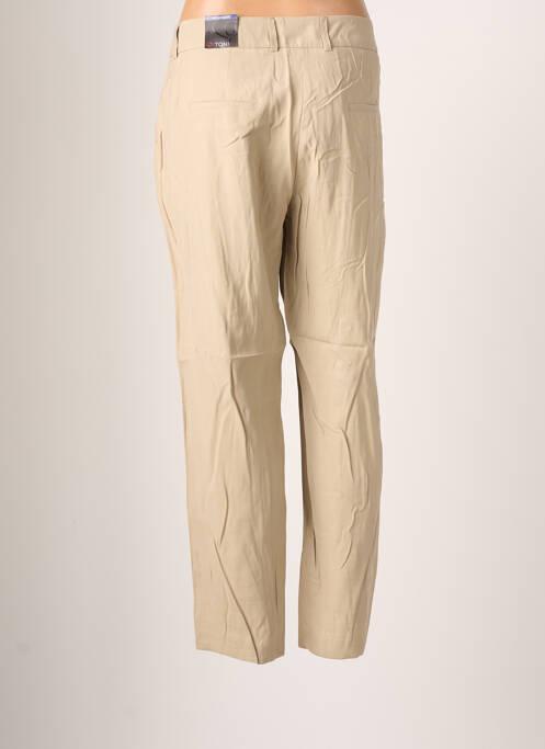 Pantalon chino beige TONI pour femme