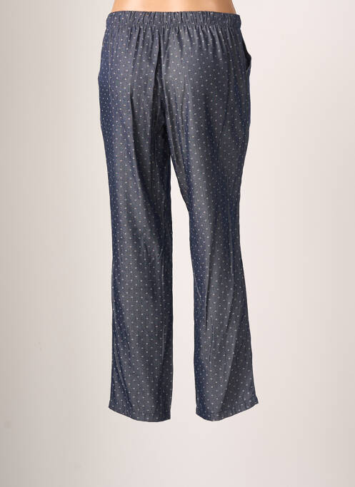 Pantalon droit bleu WALTRON pour femme