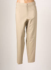 Pantalon 7/8 beige WALTRON pour femme seconde vue