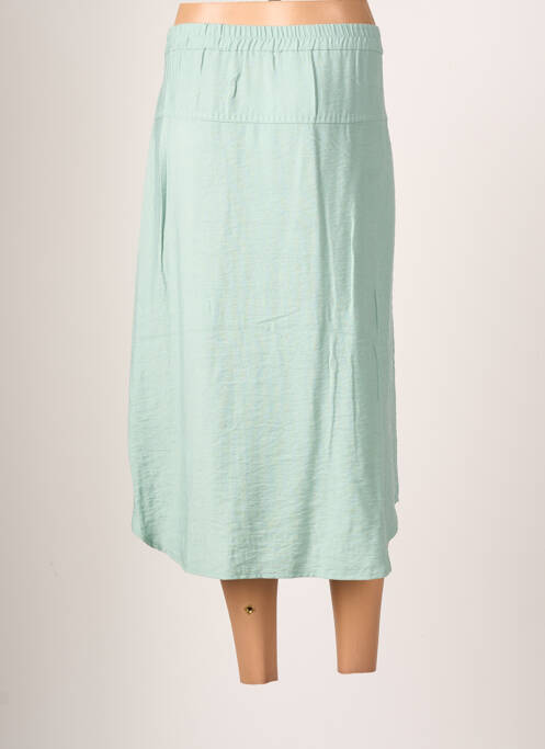 Jupe mi-longue vert CHRISTINE LAURE pour femme