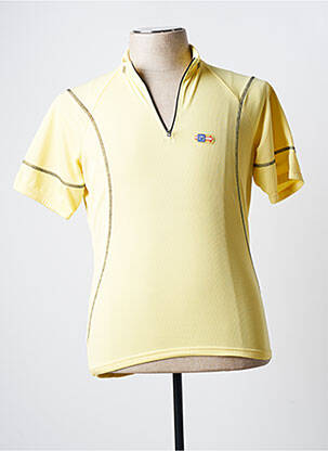 T-shirt jaune SMS pour homme