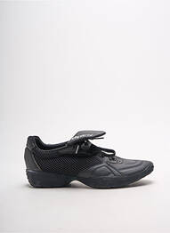 Baskets empiècements bout rond noir DMT homme