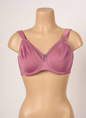 Soutien-gorge effet matière satinée haut soutien-gorge emboitant rose TRIUMPH femme