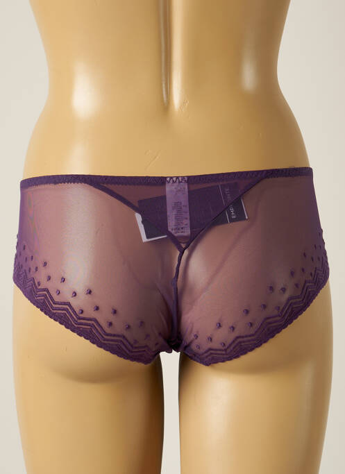 Shorty violet EMPREINTE pour femme
