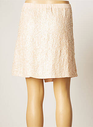 Jupe courte taille haute rose TWINSET femme