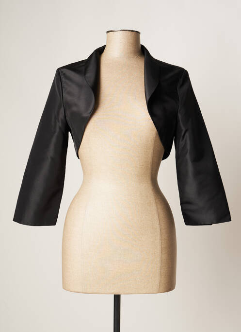 Boléro col châle noir BIANCO EVENTO femme