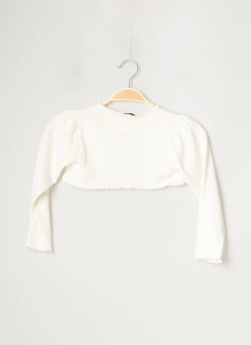 Boléro beige LES PETITS INCLASSABLES pour fille