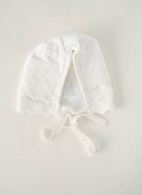 Chapeau blanc LES PETITS INCLASSABLES pour fille