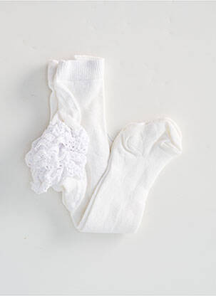 Collants bas/collant blanc MP DENMARK fille