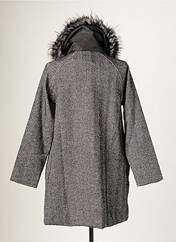 Manteau long gris BLANC BOHEME pour femme seconde vue