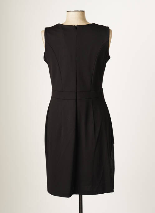 Robe mi-longue noir BLANC BOHEME pour femme