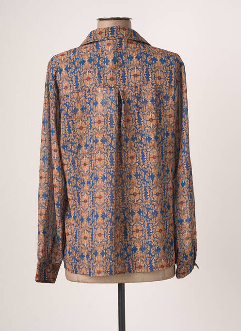 Blouse bleu BLANC BOHEME pour femme