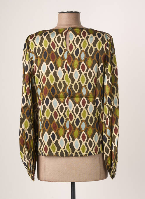 Blouse vert BLANC BOHEME pour femme