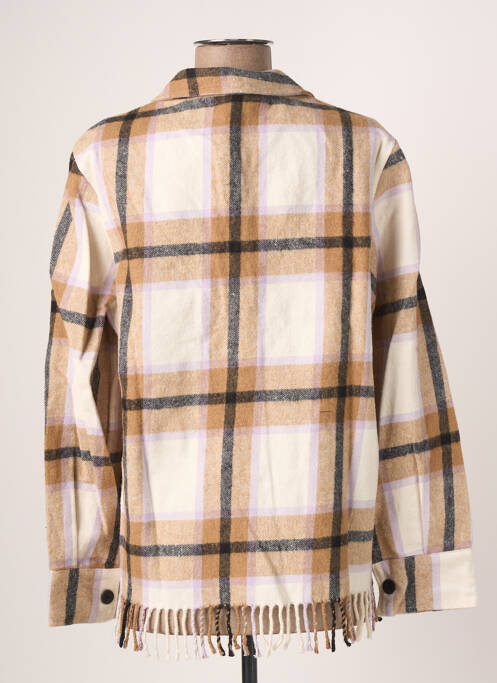 Veste casual beige BLANC BOHEME pour femme