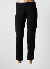Pantalon 7/8 noir BLANC BOHEME pour femme seconde vue