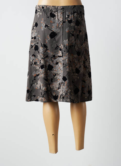 Jupe mi-longue vert BLANC BOHEME pour femme