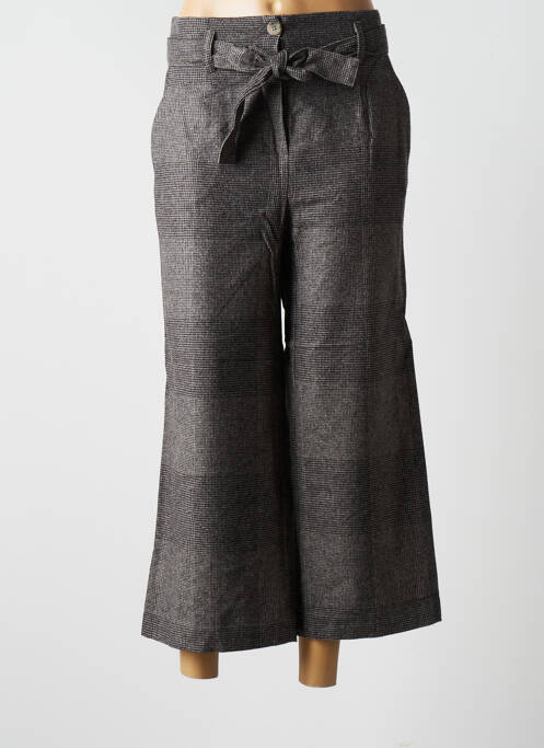 Pantalon 7/8 gris BLANC BOHEME pour femme