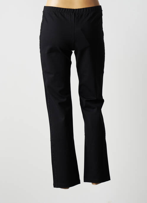 Pantalon droit noir BLANC BOHEME pour femme
