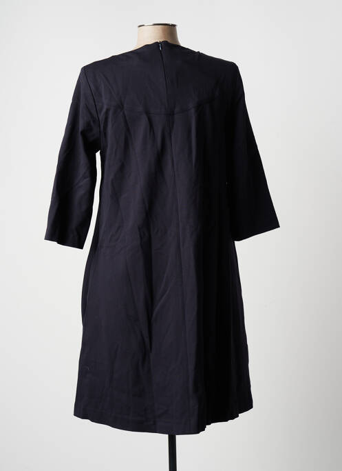 Robe courte bleu BLANC BOHEME femme