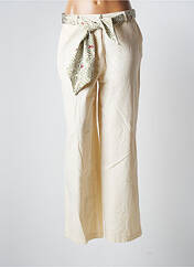 Pantalon chino beige VILA pour femme seconde vue