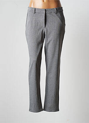 Pantalon chino gris VILA pour femme